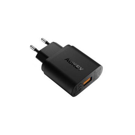 Aukey PA-T9 USB Type-A Hálózati töltő - Fekete (19.5W)